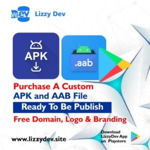 Purchase Custom AAB & APK File – With Name, Logo & Branding, Ready to Upload