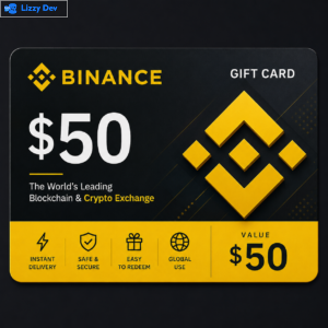 Binance Gift Card $50 – Buy, Send & Redeem Binance Crypto Gift Voucher Instantly