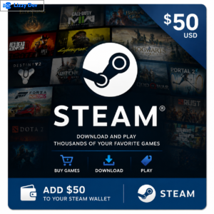 Steam $50 Gift Card – Buy Steam Wallet Code Online | Instant Digital Delivery